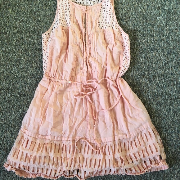Rebecca Taylor Pink Button-front Dress - Picture 2 of 3
